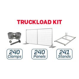 6’ x 12’ Welded Wire Mesh Fence | Versa | Truckload
