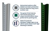 U-Channel Sign Post