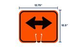 Cone Signs | One-Sided