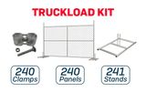 6' x 10' Chain-Link Temporary Fence | Versa | Truckload