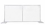 6’ x 12’ Economy Chain-Link Temporary Fence | Truckload