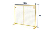 6’x 7.5’ Fence Panel Kits | Powder Coated