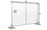 8’ x 12’ Versa Welded Wire Temporary Fence Panel