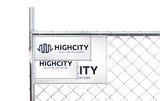Custom Fence Sign Plates | Aluminum Signs
