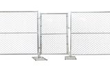 Pedestrian Chain-Link Fence Gate