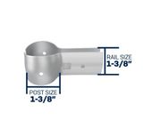 Chain Link End Rail Clamp-front-ss-p