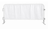 Solid Color Barricade Cover | Custom Fit | Polyester 94%