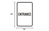 Entrance Sign | Size Options
