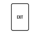 Exit Sign | Size Options