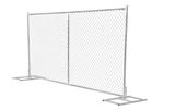 6’ x 12’ Economy Chain-Link Temporary Fence Panel