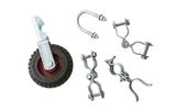 Temporary Fence Wheels | Vehicle Gate