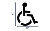 Handicap Symbol | Marking Stencil