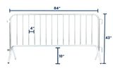7 ft Metal Barricade | Heavy-Duty | Truckload