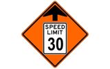 Speed Limit Roll-Up Sign | MUTCD W3-5