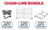 Temporary Fence Panel Bundle | Multiple Panel Sizes