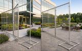 Versa Chain-Link Fence with Gate