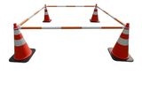 28" Traffic Cone and Cone Bar Bundle