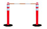 42" Arrow Top Delineator and Cone Bar Bundle
