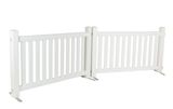 White Vinyl Fence
