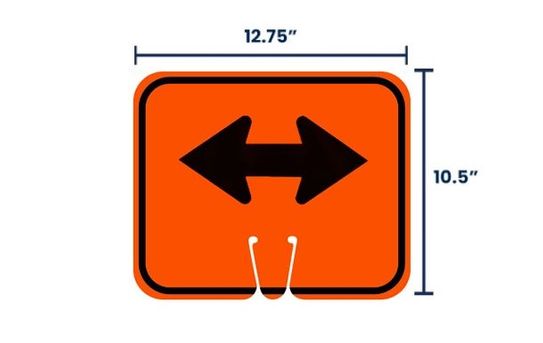 Cone Signs | One-Sided