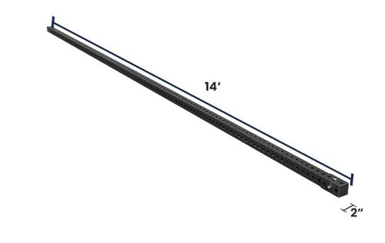 Square Sign Post | Galvanized Steel | Multiple Lengths