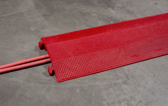 4” x 1” Dropover Cable Cover | Single Channel