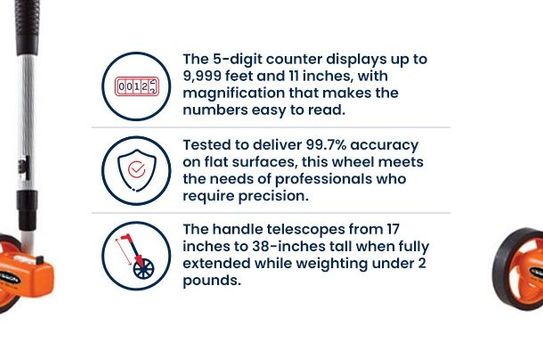 Compact Measuring Wheel | Single Wheel