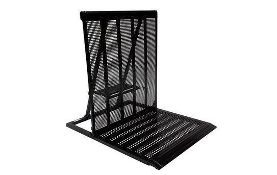 Black Concert Barricade | Straight Section