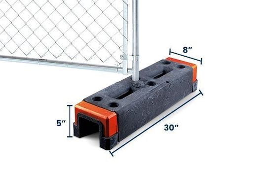 6’ x 12’ Temporary Fence with Anchor Blocks | Truckload