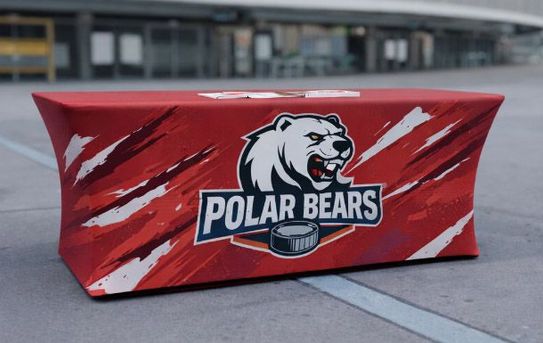 Custom Stretch Table Covers | Full-Color Printed