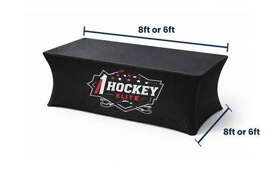 Custom Stretch Table Covers | Full-Color Printed
