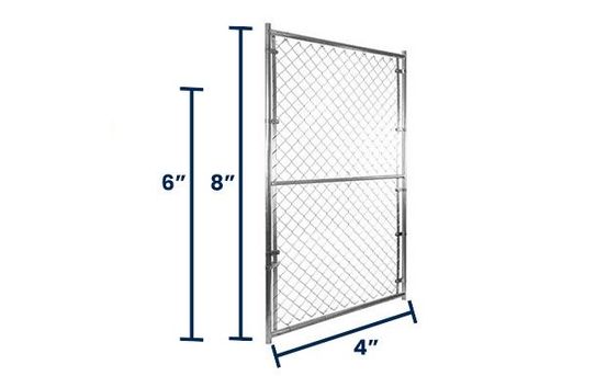 Modular Chain-Link Fence Panels