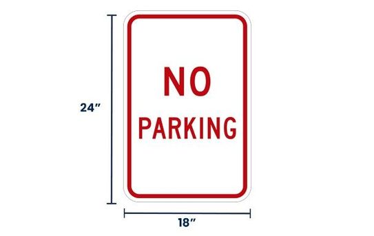No Parking Sign | R8-3a