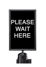 Stanchion Signs