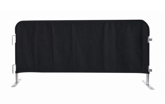 Solid Color Barricade Cover | Custom Fit | Polyester 94%