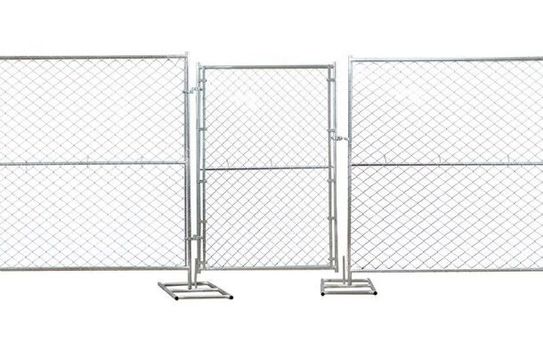 Pedestrian Chain-Link Fence Gate