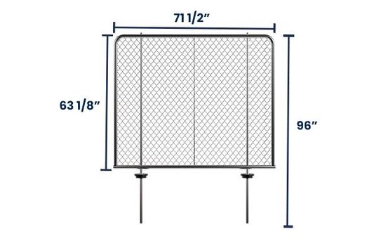 Yodock® Fence Topper | Chain-Link Topper