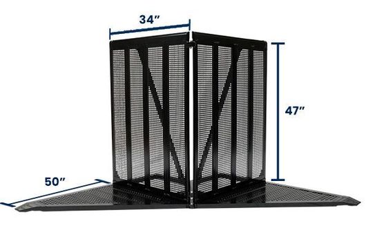 Concert Barricade | Flex Corner | Black