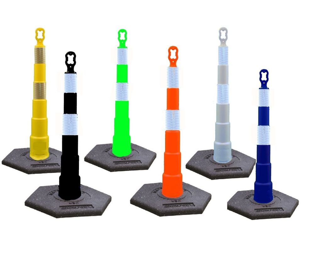 Traffic Channelizer Bundle | Multiple Colors & Weights