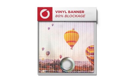 Custom Vinyl Banner | 80% Blockage