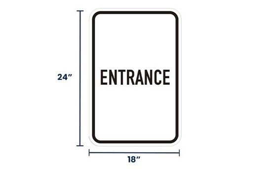 Entrance Sign | Size Options
