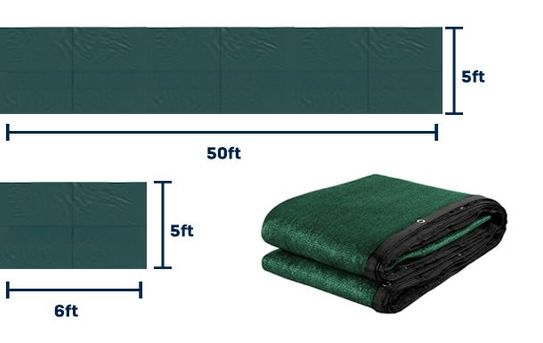 5 ft Privacy Screen | Fence Topper Privacy Screen