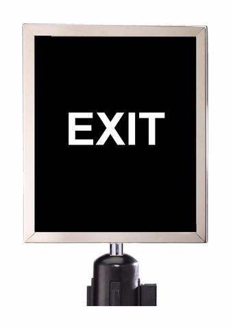 Stanchion Signs