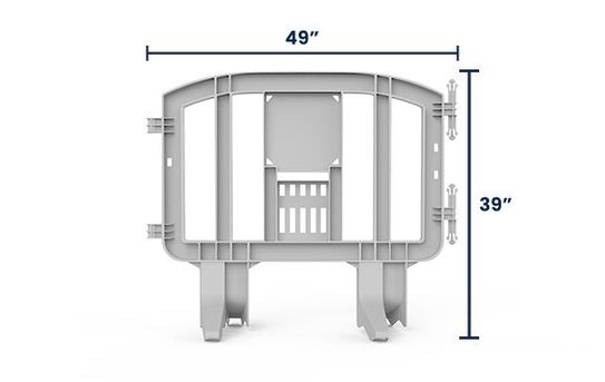 Minit® Plastic Crowd Control Barriers