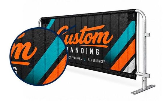 Universal Fit Barricade Cover | Polyester 60% | Custom Printed
