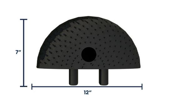 End Caps for Rubber Speed Bump