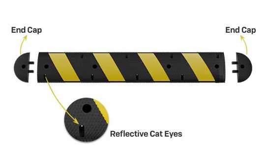 Rubber Speed Bump