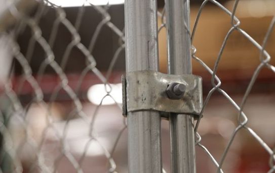 Temporary Fence Panel Clamp + Bolt