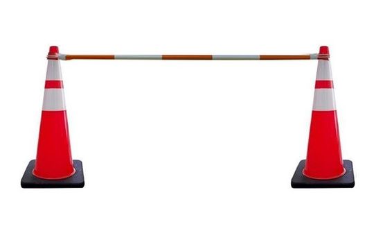 36" Traffic Cone and Cone Bar Bundle