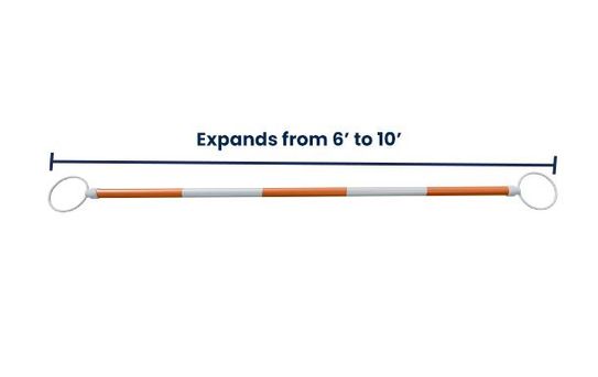 42" Arrow Top Delineator and Cone Bar Bundle